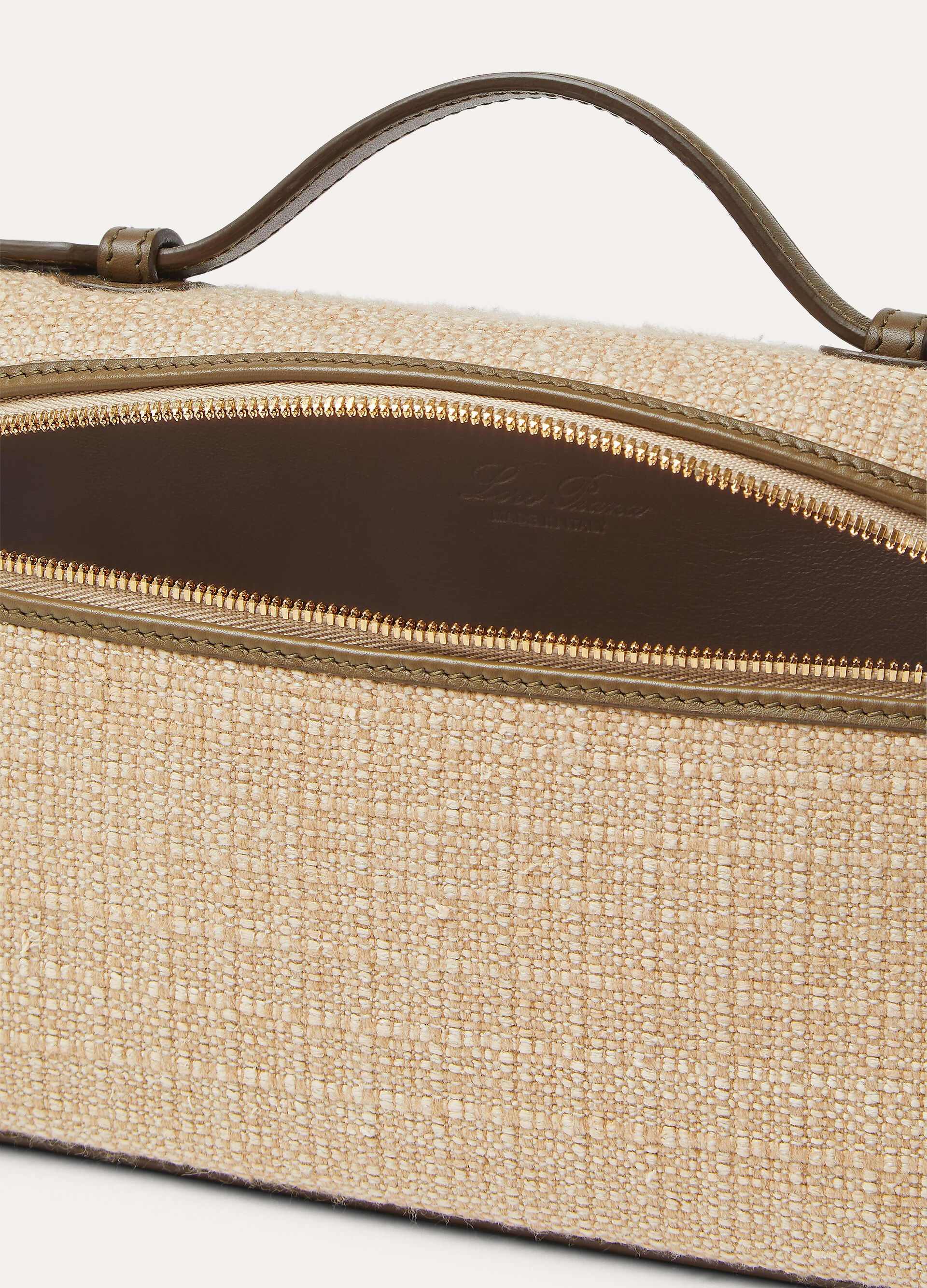 EXTRA POCKET L19 LOTUS FLOWER ROUNDED LEATHER LS