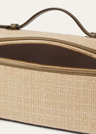 EXTRA POCKET L19 LOTUS FLOWER ROUNDED LEATHER LS