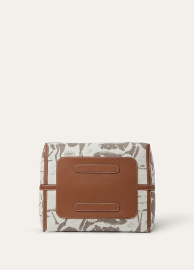 BALE HOBO EXTRA LARGE TESS JACQ WOOL VICUNA LNDSCP