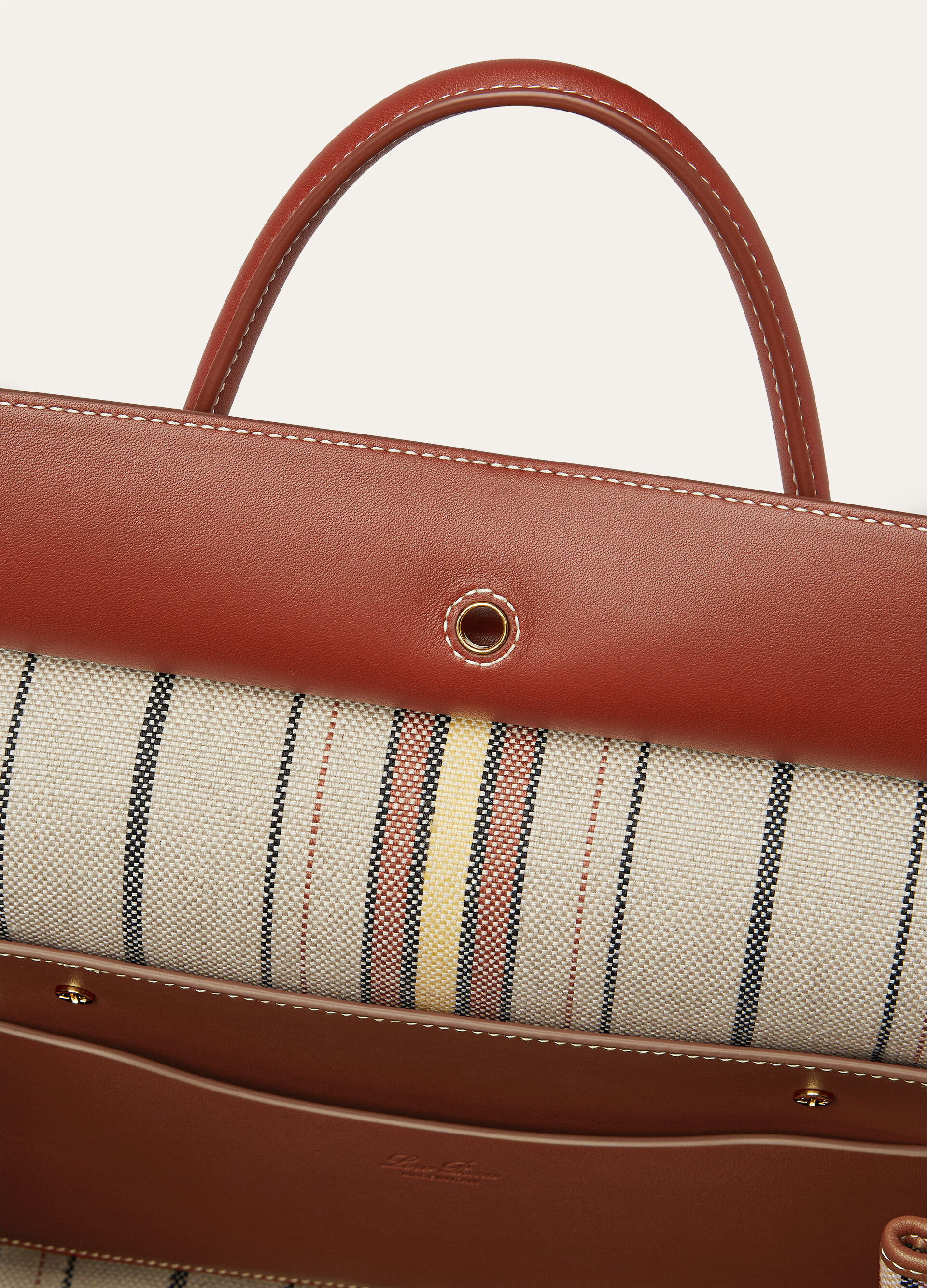 LOOM L32 SUITCASE STRIPES/ROUNDED LEATHER