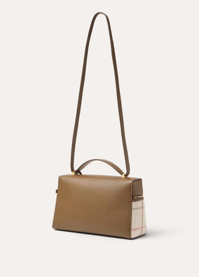 EXTRA BAG L27 BELT LINEN JACQUARD RNDD LTHR_FAP5268_F6WD_NR_4