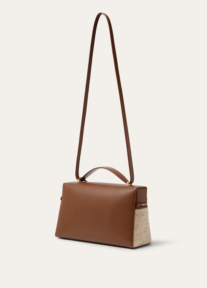 EXTRA BAG L27 FANCY SHANTUNG ROUNDED LEATHER_FAP5273_B5CA_NR_3
