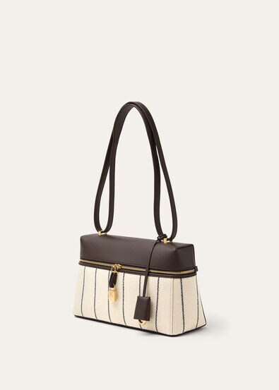EXTRA BAG L27 RIGA COTTON ROUNDED LEATHER