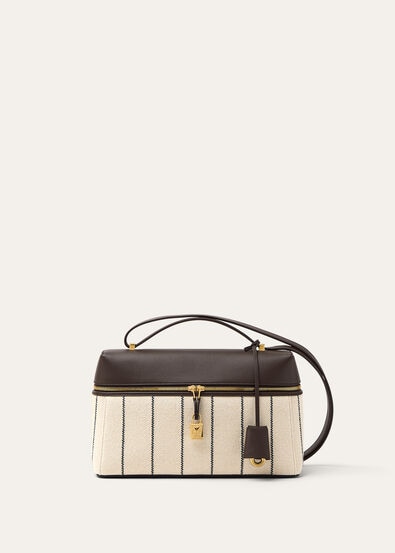 EXTRA BAG L27 RIGA COTTON ROUNDED LEATHER