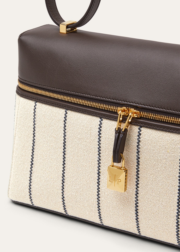 EXTRA BAG L27 RIGA COTTON ROUNDED LEATHER_FAP5283_B5CE_NR_8