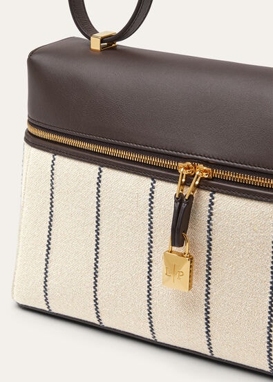 EXTRA BAG L27 RIGA COTTON ROUNDED LEATHER