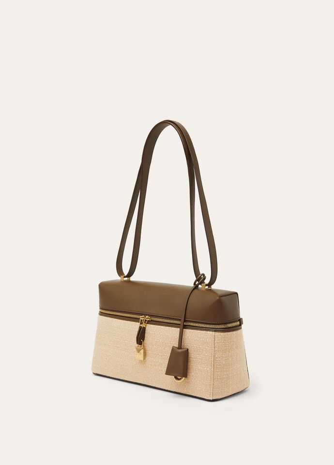 EXTRA BAG L27 LOTUS FLOWER ROUNDED LEATHER_FAP5308_B5C5_NR_4