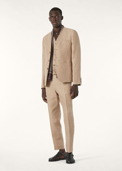 EDUARD SB JACKET TROPICAL LINEN RAIN
