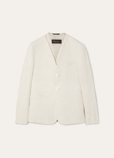 EDUARD SB JACKET TEXTURED COTTON LINEN