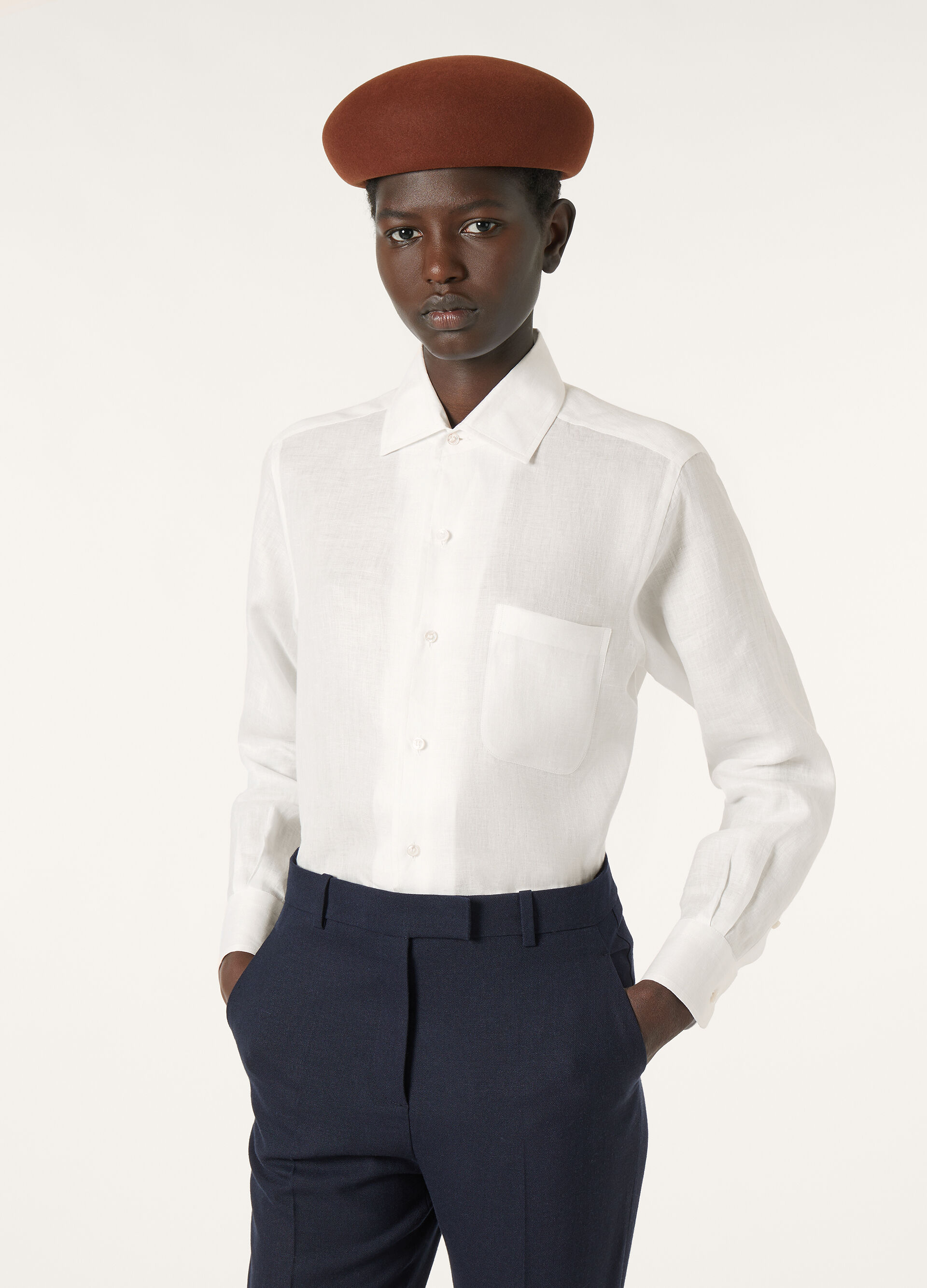ANDRE' SHIRT EXTRAFINE LINEN