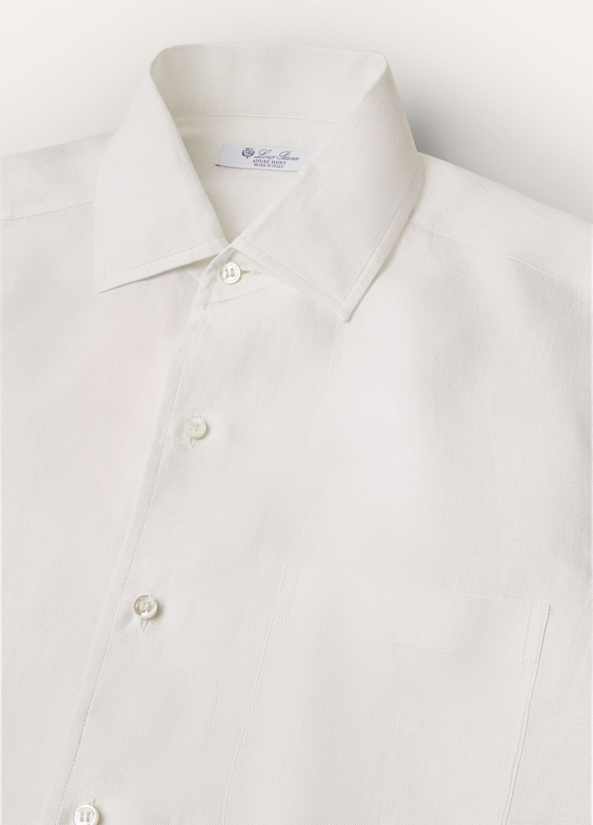 ANDRE' SHIRT EXTRAFINE LINEN