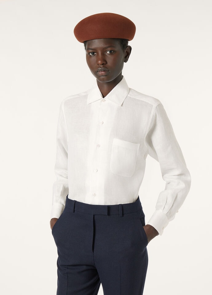 ANDRE' SHIRT EXTRAFINE LINEN_FAP5477_1005_36_3