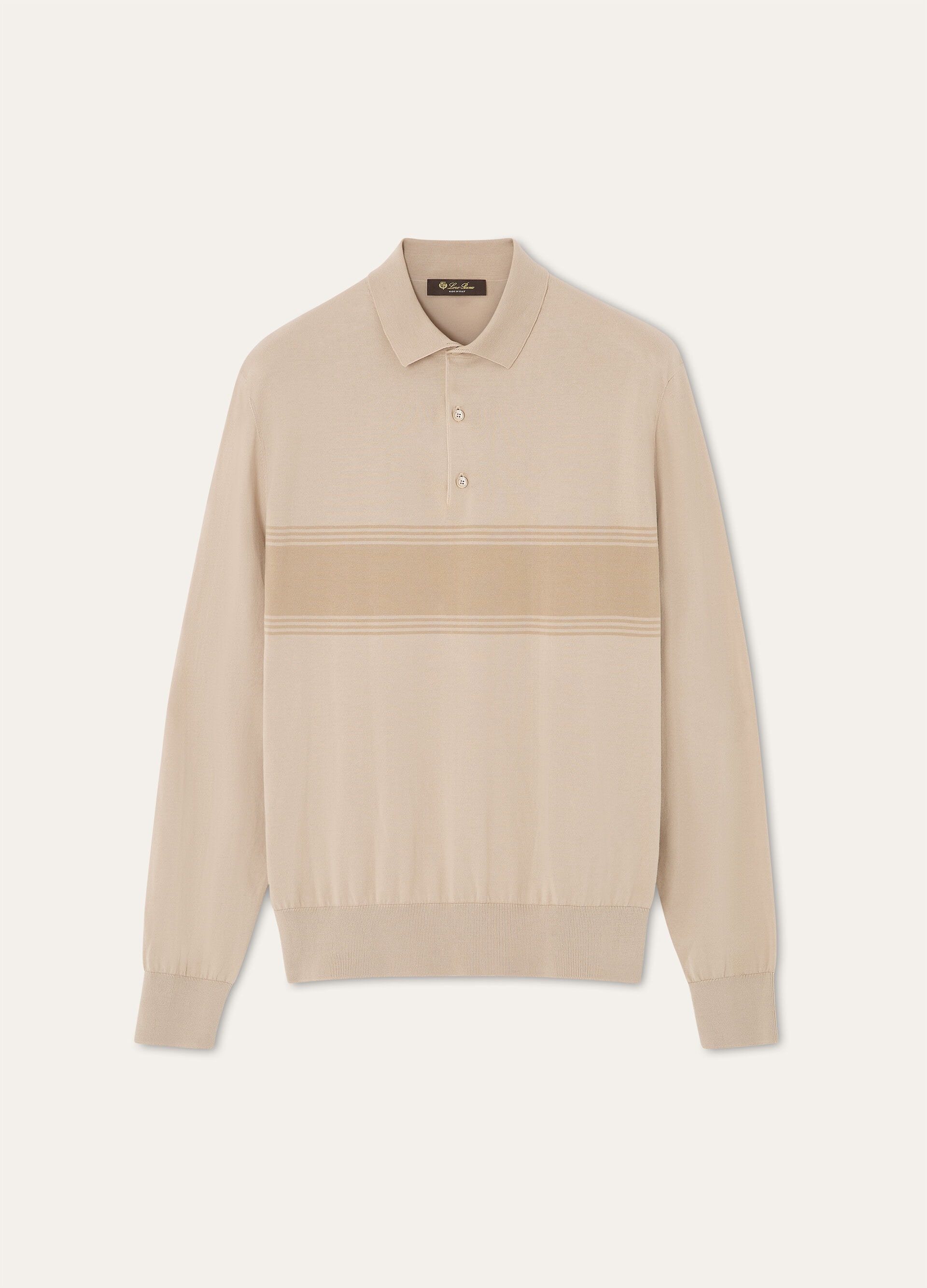 ST. ANDREWS POLO SWEATER COTTON GG 18