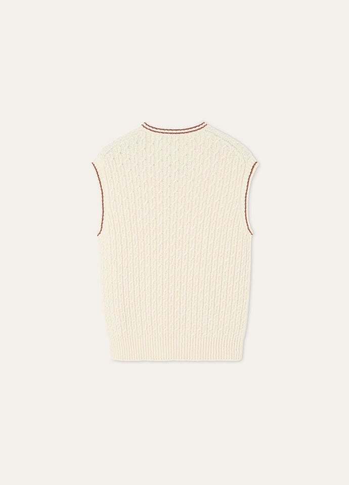 AUGUSTA VEST SWEATER COTTON GG 5_FAP5527_B5H3_2