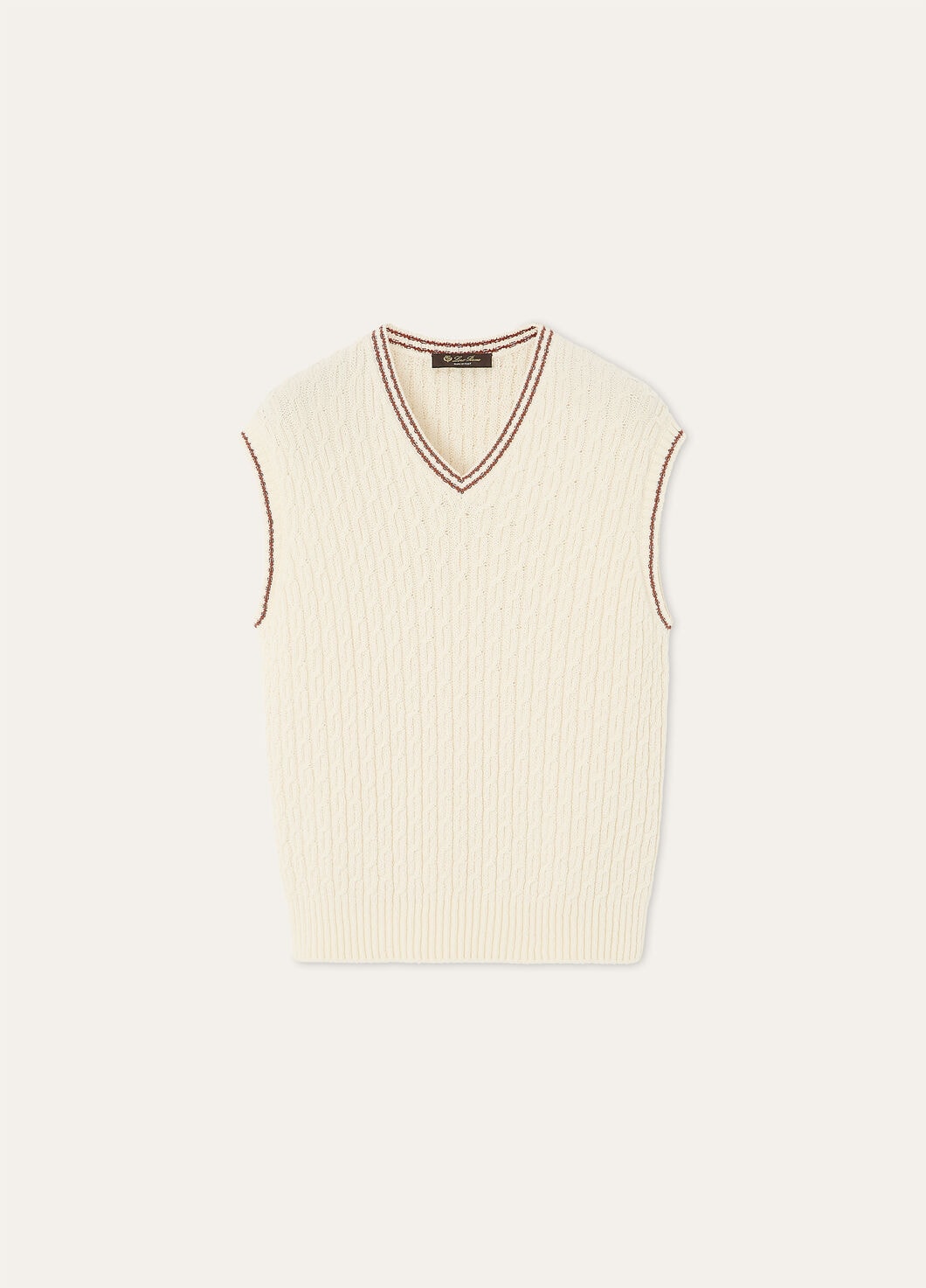 AUGUSTA VEST SWEATER COTTON GG 5