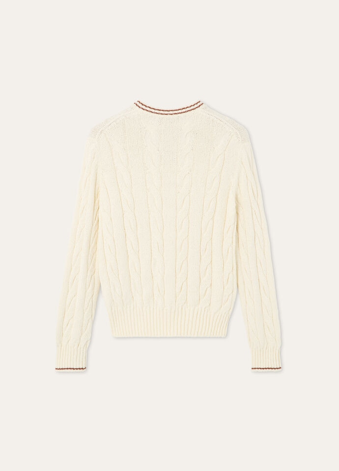 AUGUSTA V NECK SWEATER COTTON GG 5_FAP5529_B5H3_2