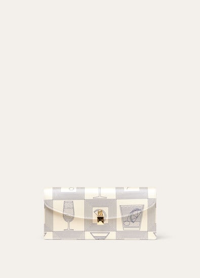 EXTRA TUXEDO CLUTCH APERITIVO TWILL/NAPPA