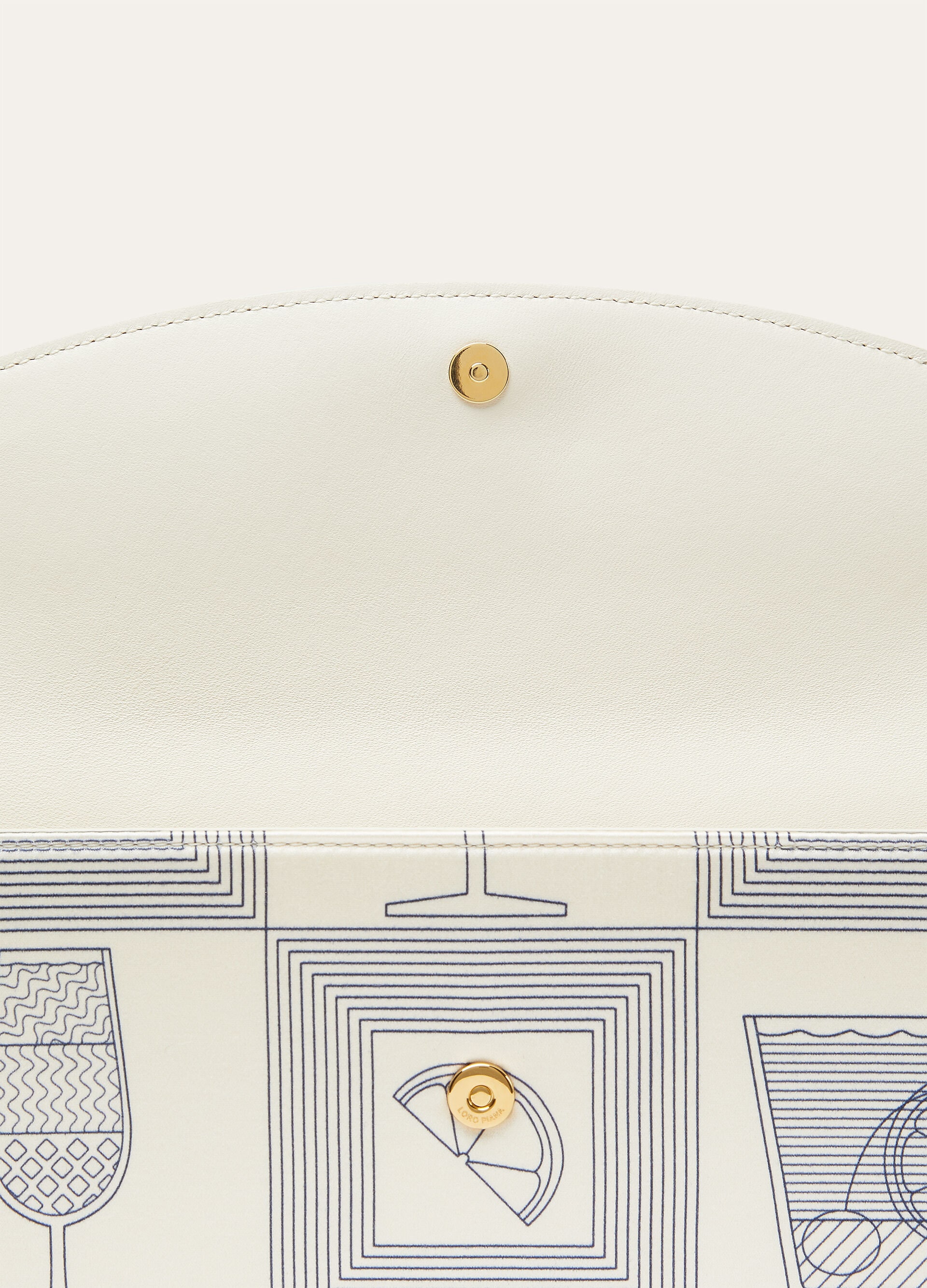 EXTRA TUXEDO CLUTCH APERITIVO TWILL/NAPPA