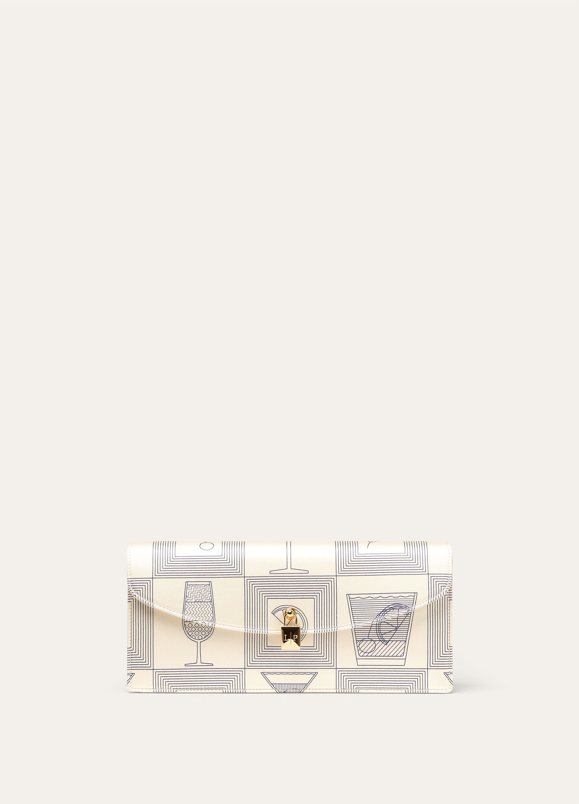 EXTRA TUXEDO CLUTCH APERITIVO TWILL/NAPPA