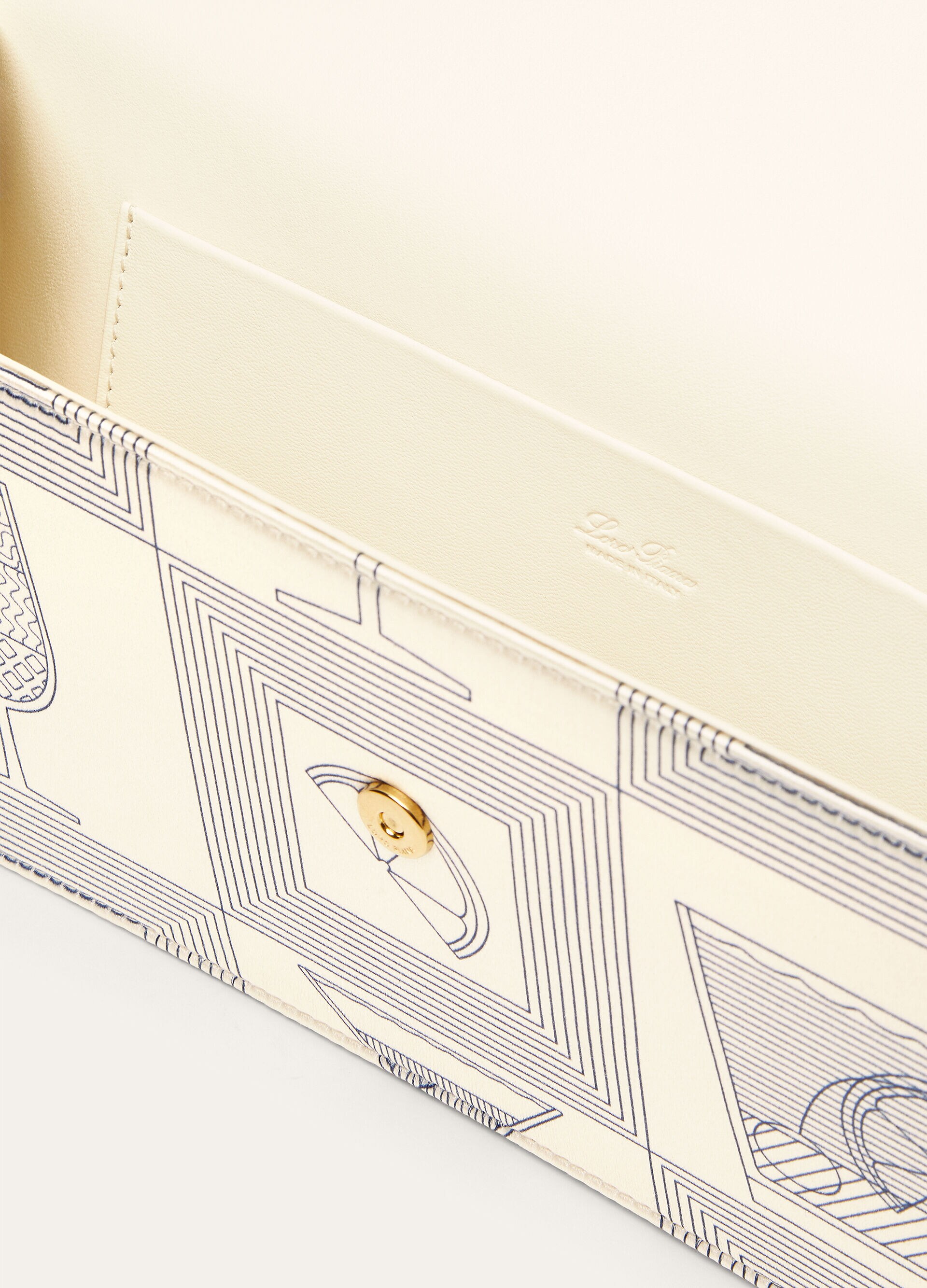 EXTRA TUXEDO CLUTCH APERITIVO TWILL/NAPPA