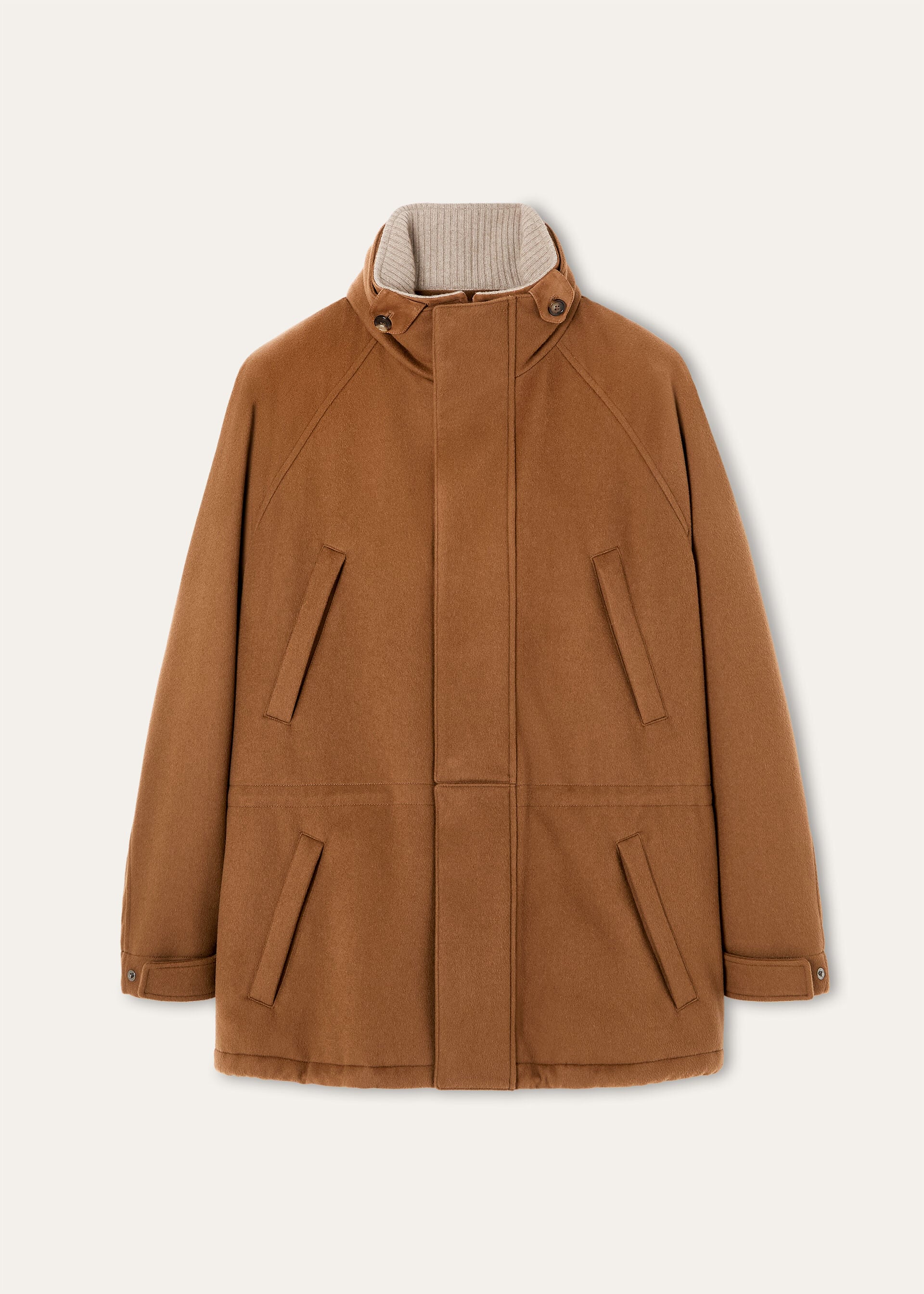 LORO PIANA ICER FIELD JACKET VICUNA STORM