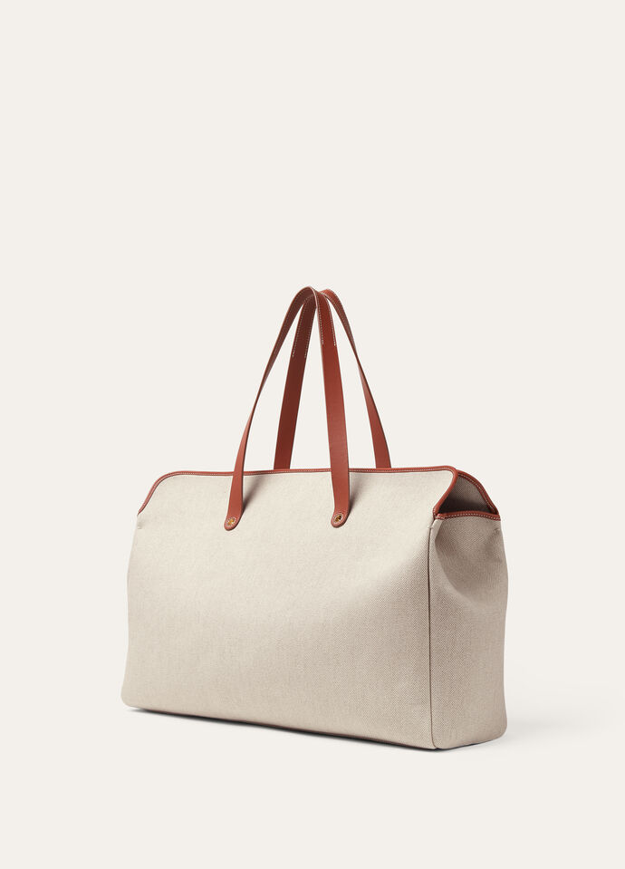 LAGUNA SHOPPER PUNT RASAT PRINT ON CNVS/RND LTR_FAP5680_F6YB_NR_3
