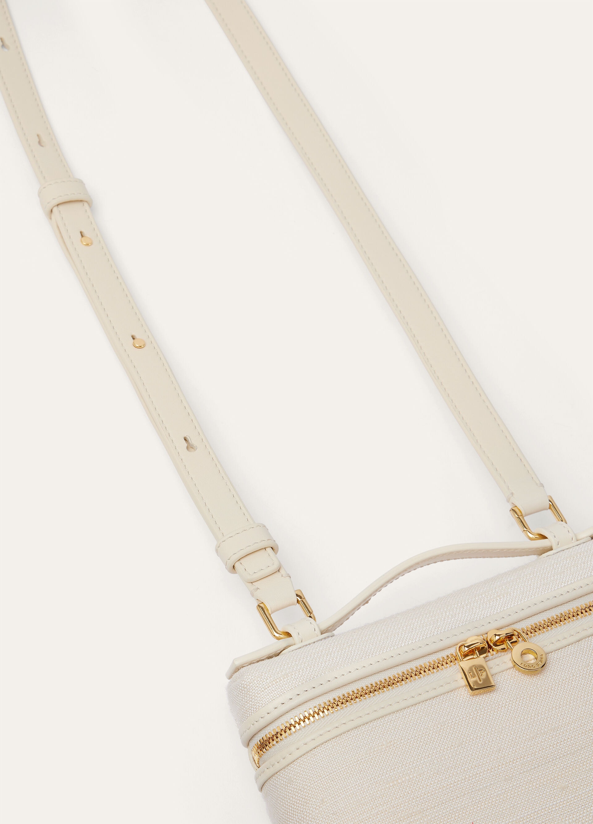 EXTRA POCKET L16 SHINY TUSSAH/ROUNDED LEATHER