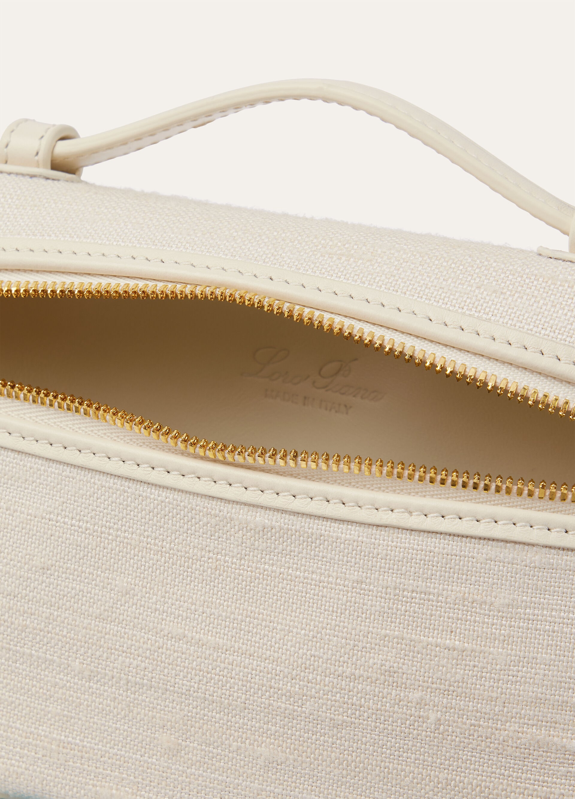 EXTRA POCKET L16 SHINY TUSSAH/ROUNDED LEATHER