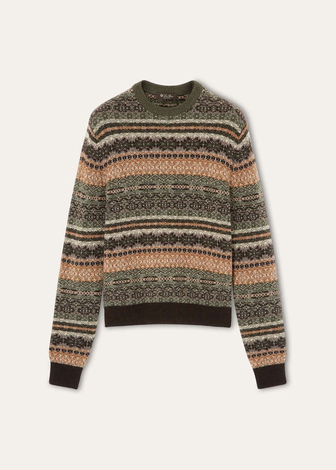 SPEYSIDE CREWNECK SWEATER CASH WOOL GG 5_FAP5989_F7KM_5