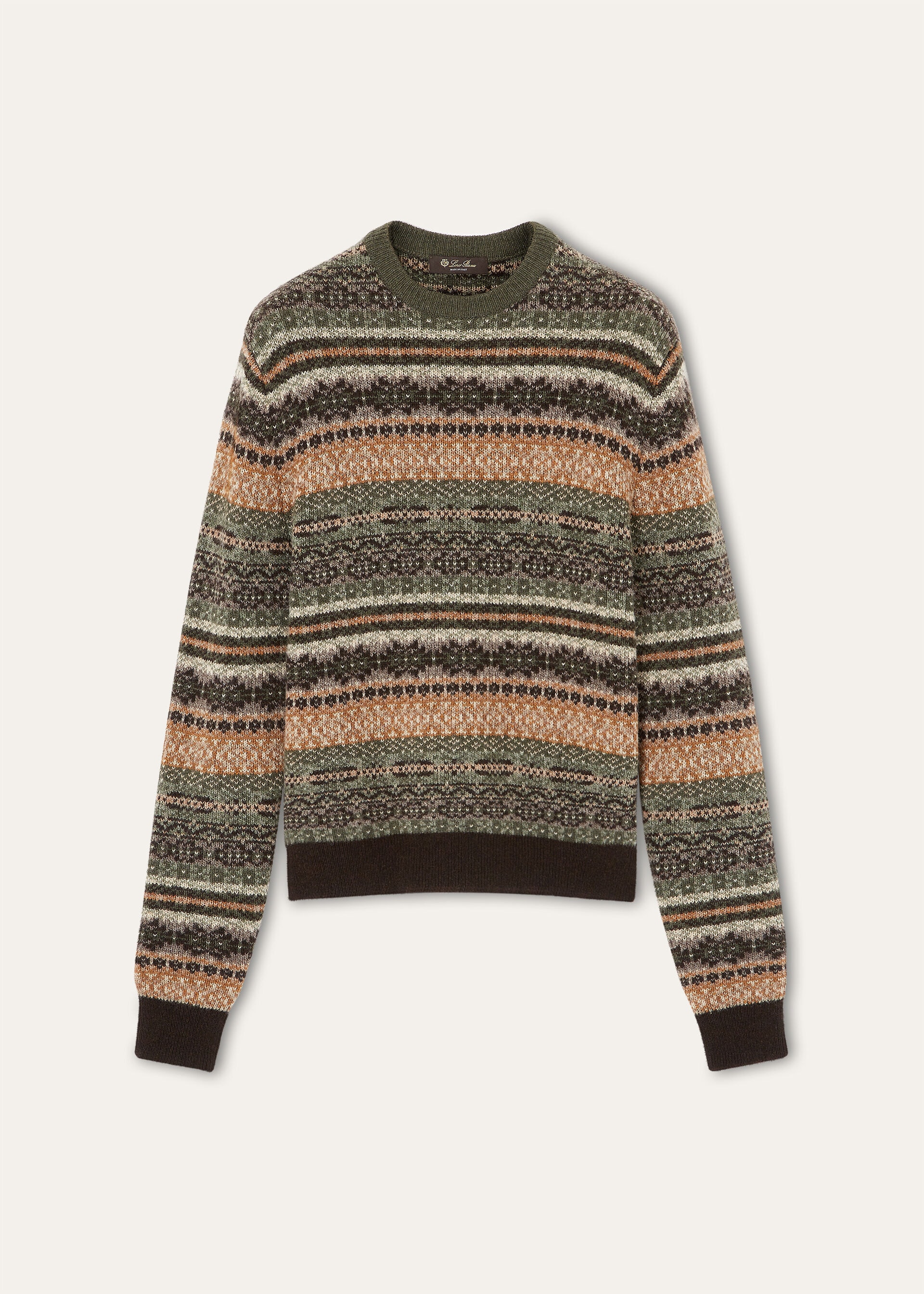 SPEYSIDE CREWNECK SWEATER CASH WOOL GG 5