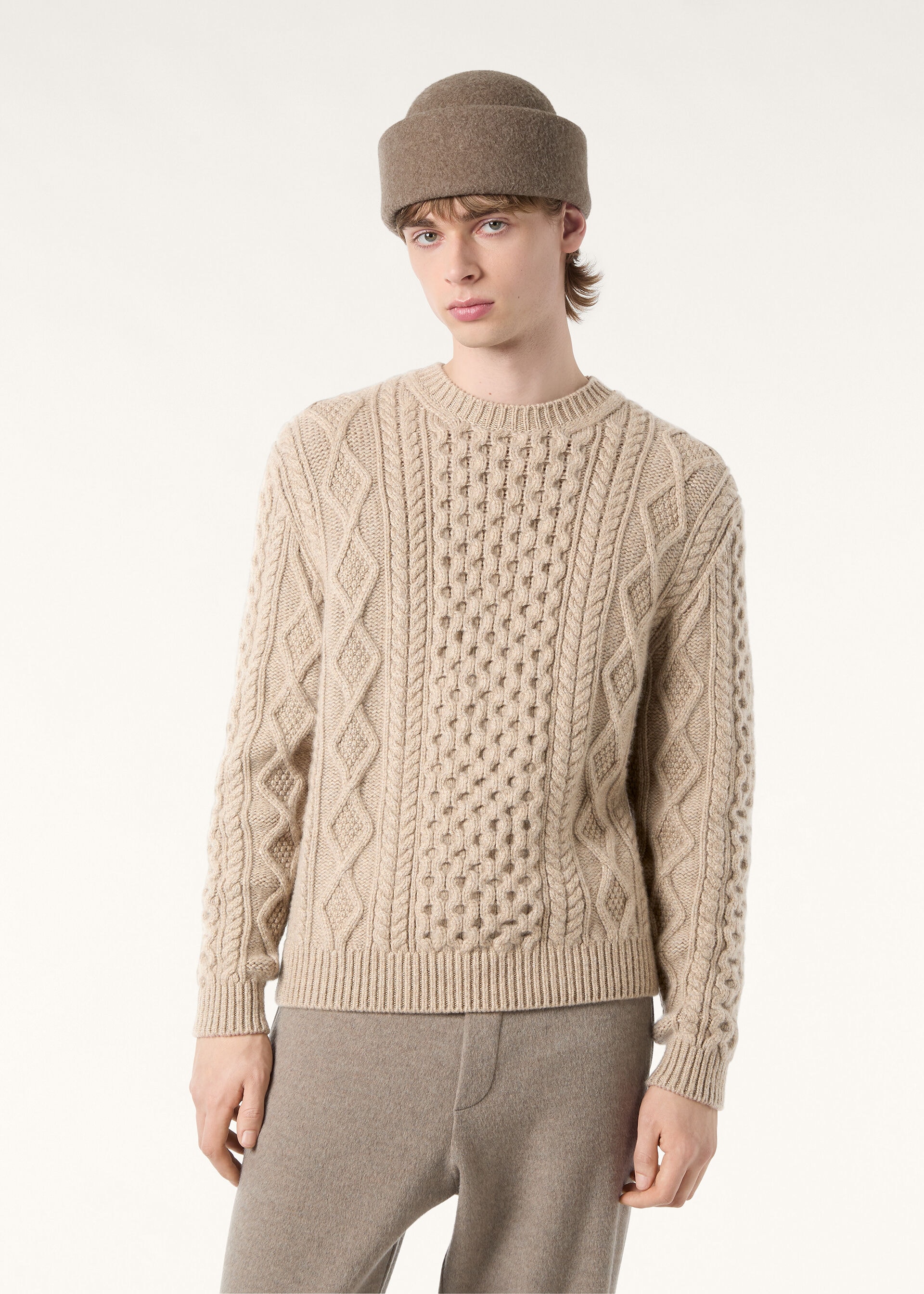 EYRE CREWNECK SWEATER BABY CASH GG5