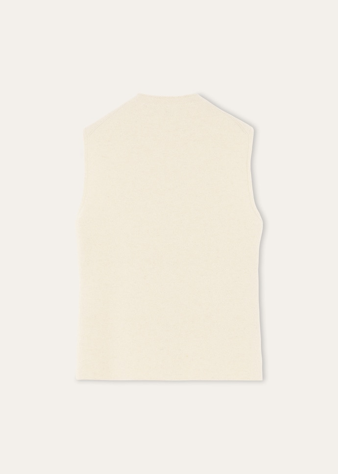 LORO FITTED VEST RECYCLED CASH GG 7_FAP6014_106O_6