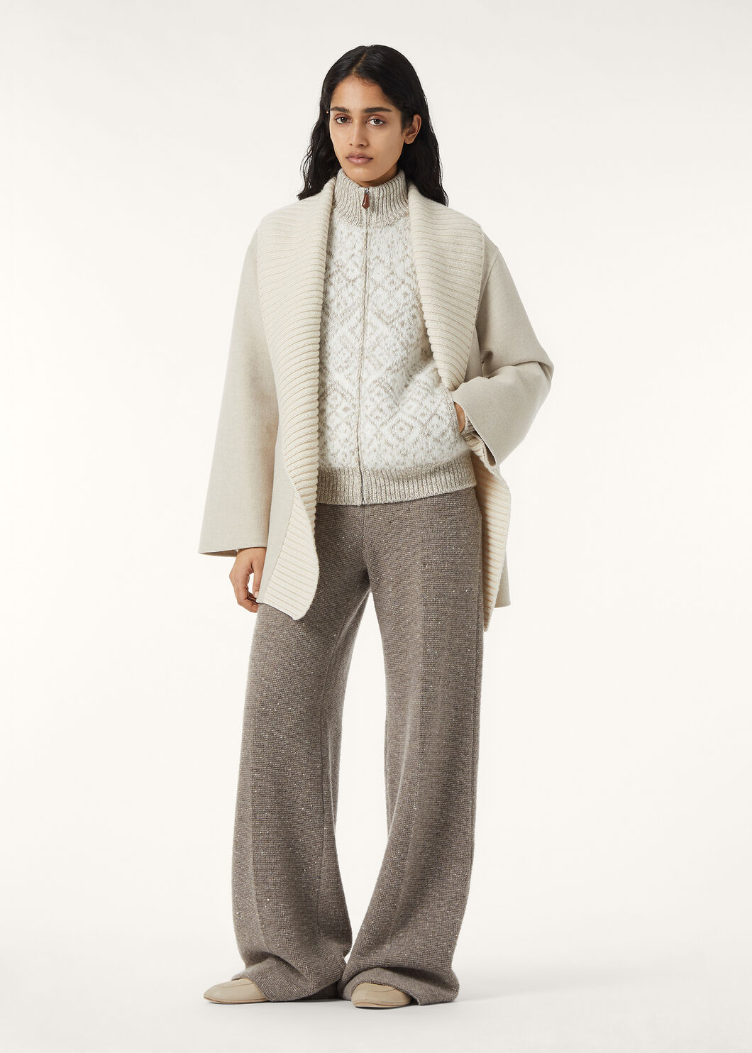 PAROO BOMBER SWEATER CASH SILK GG 3