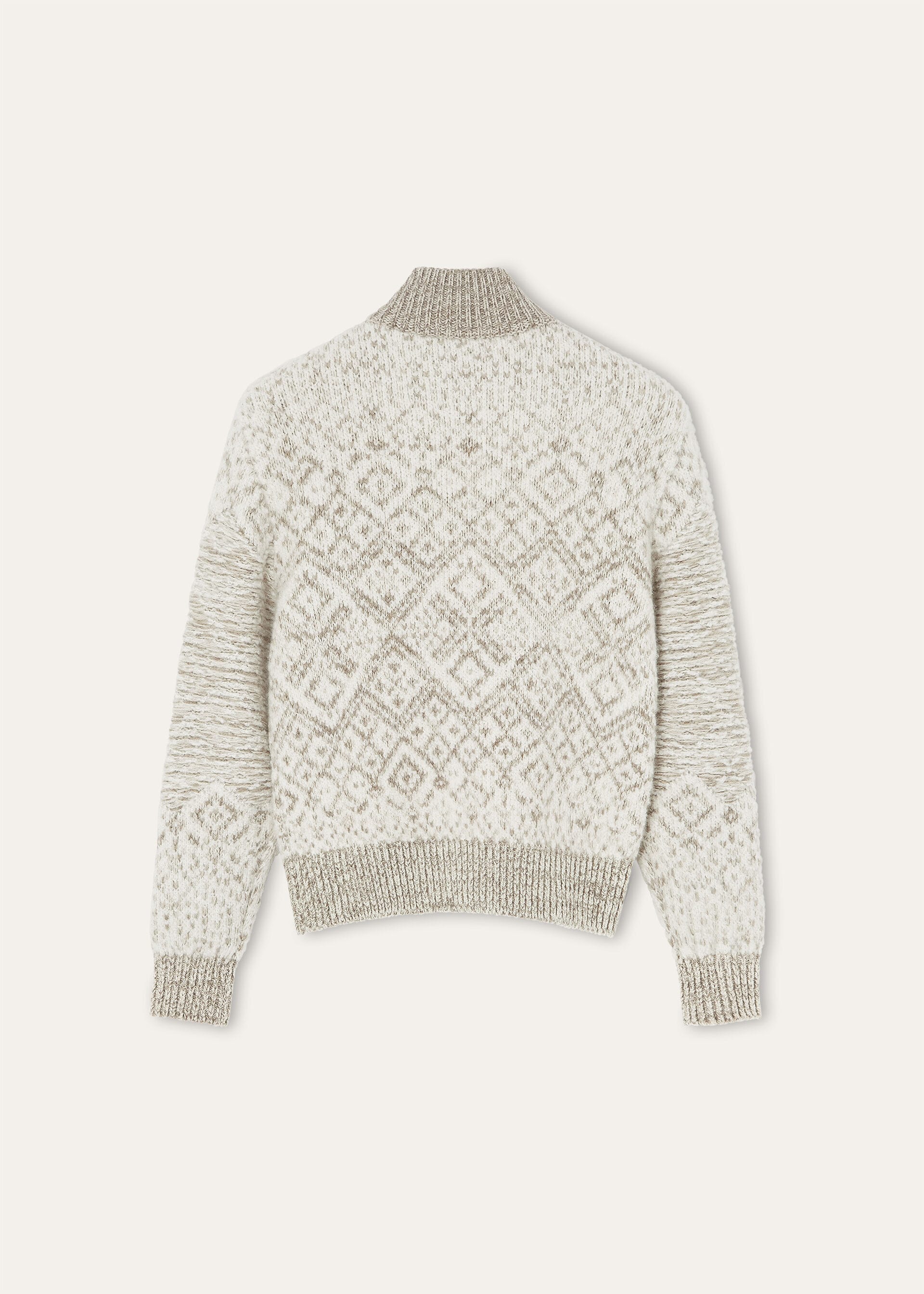 PAROO BOMBER SWEATER CASH SILK GG 3