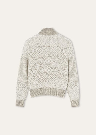 PAROO BOMBER SWEATER CASH SILK GG 3