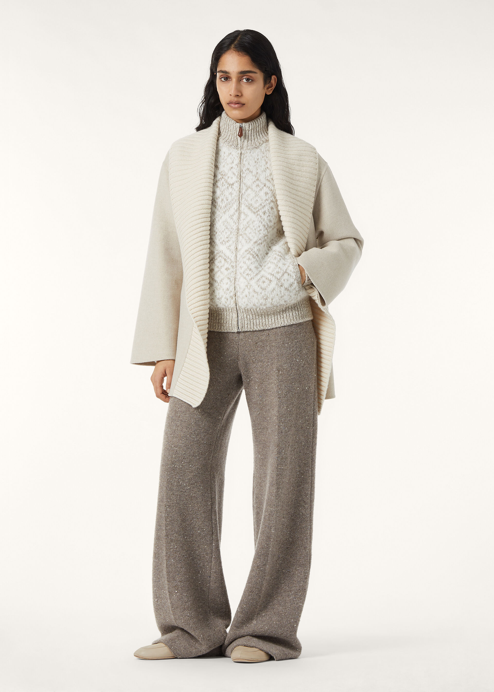 PAROO BOMBER SWEATER CASH SILK GG 3