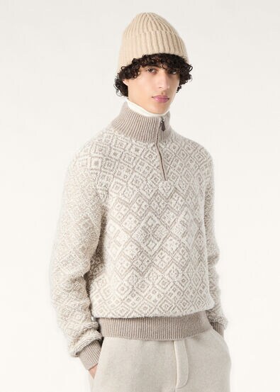 PAROO HALFNECK SWEATER CASH COTTON GG 5