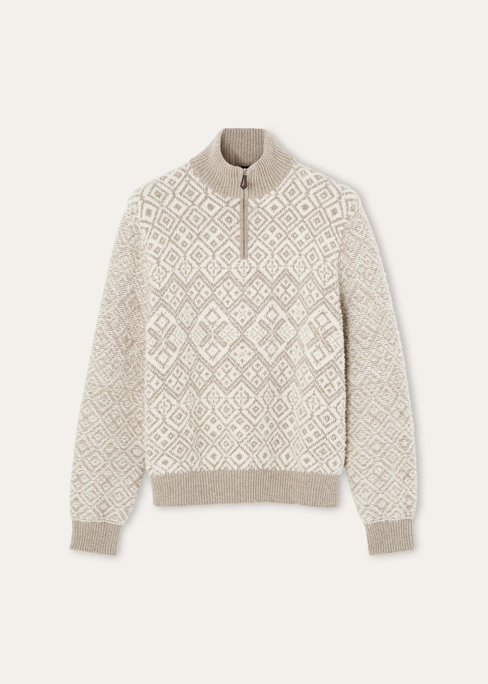 PAROO HALFNECK SWEATER CASH COTTON GG 5_FAP6023_F7J8_5