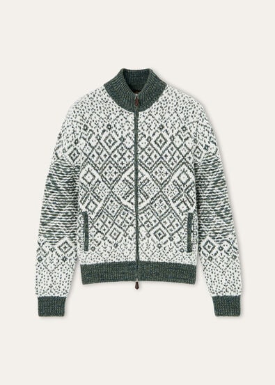 PAROO BOMBER SWEATER CASH SILK GG 3