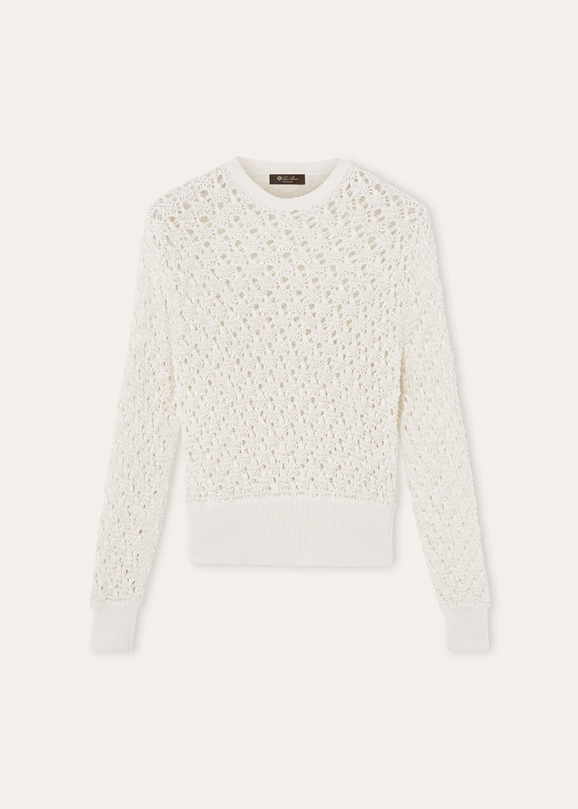 AIDA CREWNECK SWEATER SILK COTTON GG 2.5