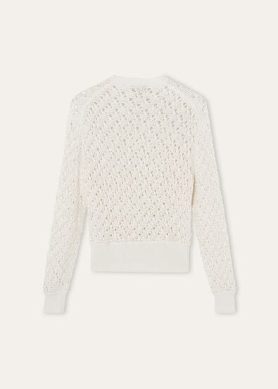 AIDA CREWNECK SWEATER SILK COTTON GG 2.5