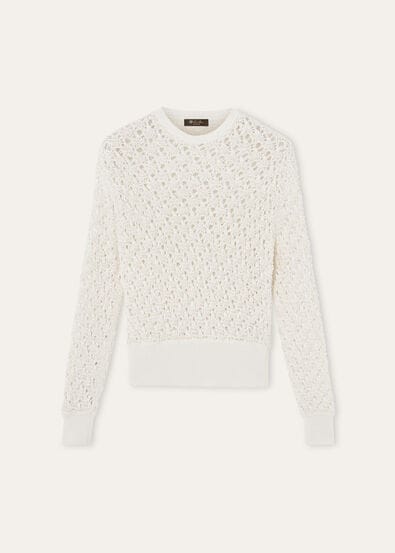 AIDA CREWNECK SWEATER SILK COTTON GG 2.5