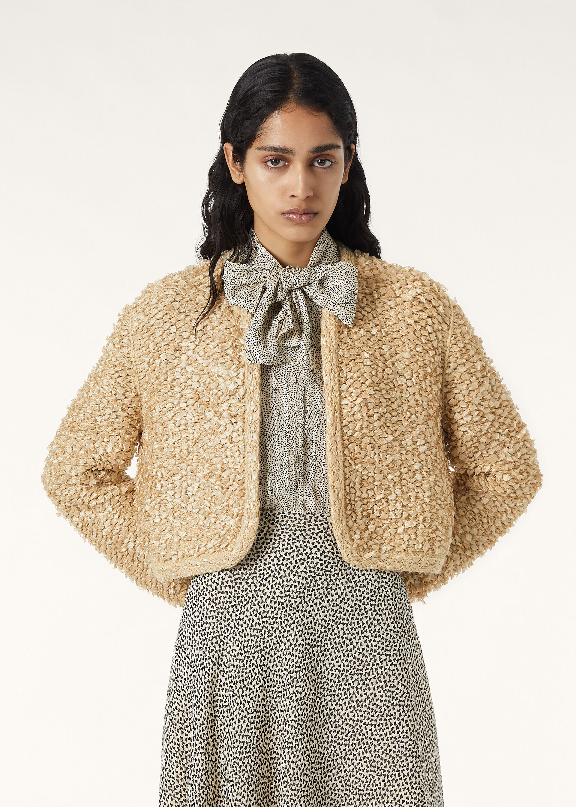 TOSCA JACKET SILK BLEND GG 3