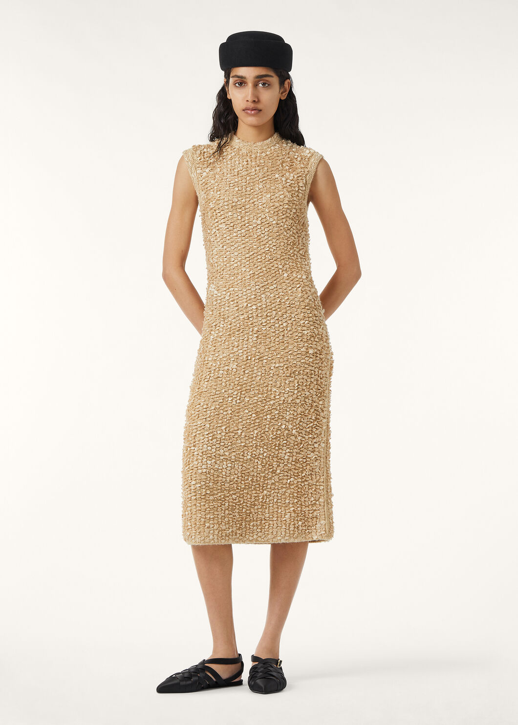 TOSCA DRESS SILK BLEND GG 3