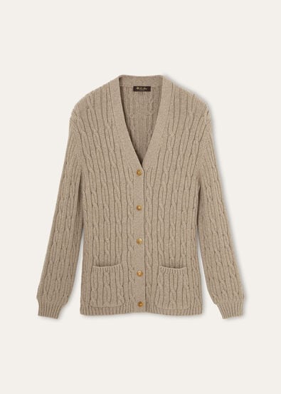 NAPIER FIREFLY CARDIGAN SWEATER CASH BLEND GG 5