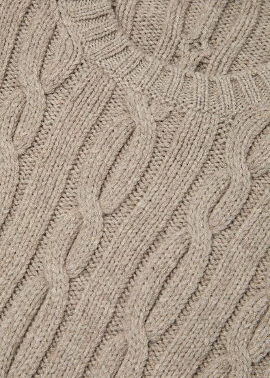 NAPIER FIREFLY CREWNECK SWEATER CASH BLEND GG 5