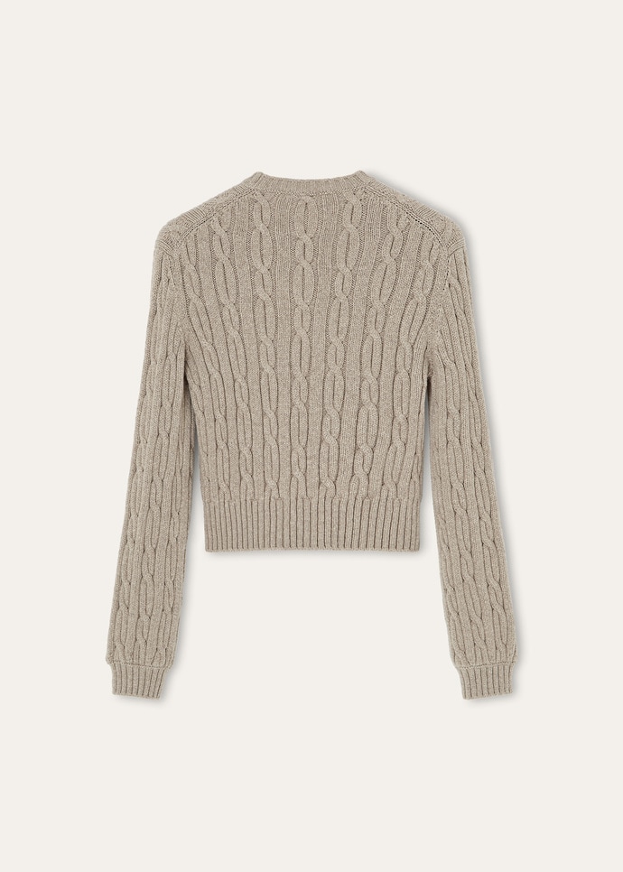 NAPIER FIREFLY CREWNECK SWEATER CASH BLEND GG 5_FAP6059_D0W9_6