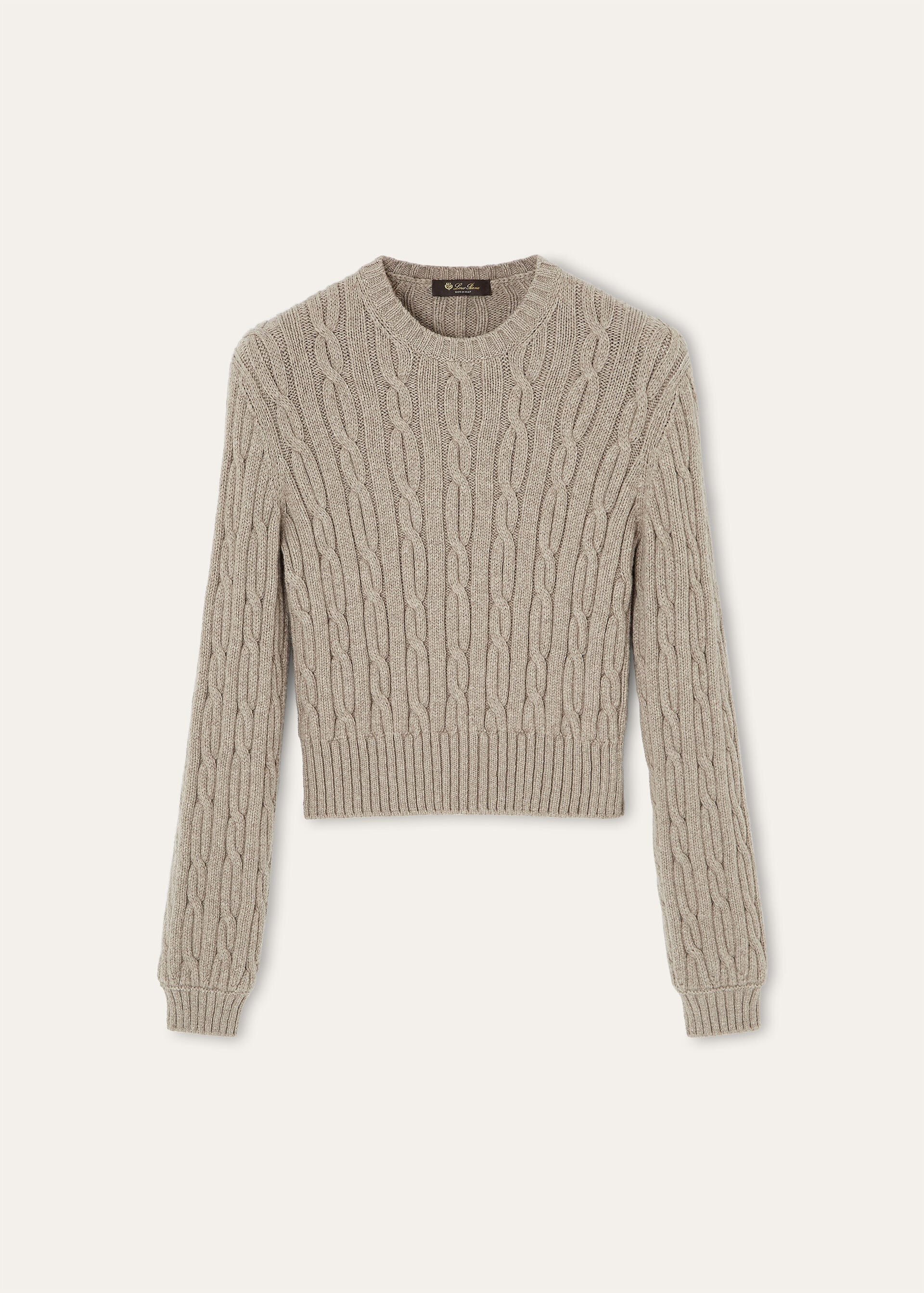 NAPIER FIREFLY CREWNECK SWEATER CASH BLEND GG 5