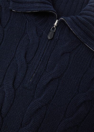 NAPIER HALF NECK SWEATER BABY CASH GG 5