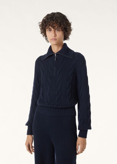NAPIER HALF NECK SWEATER BABY CASH GG 5